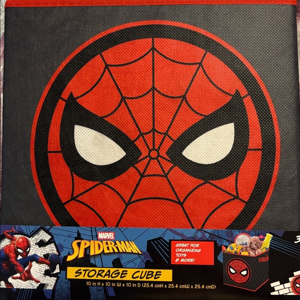 Spiderman Storage Cube - Picture 4 of 11